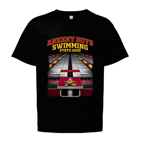 2026 Ankeny Swim State Youth Tee Thumbnail