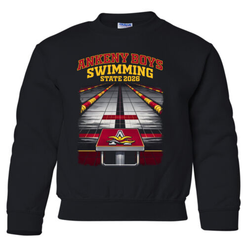 2026 Ankeny Swim State Youth Sweatshirt  Thumbnail
